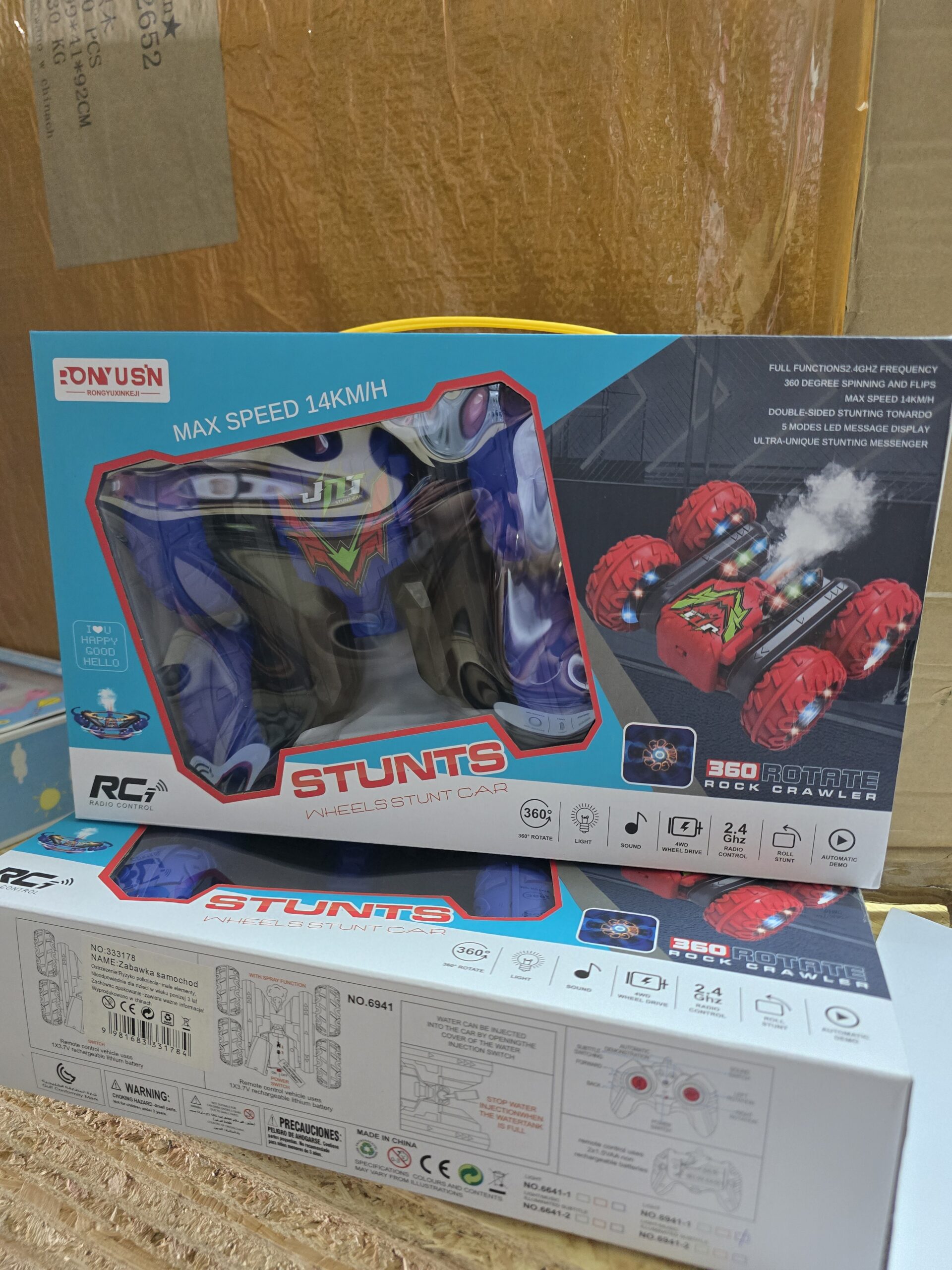 Nuotoliniu būdu valdoma akrobatinė mašinėlė „RC Stunts“ - Image 5