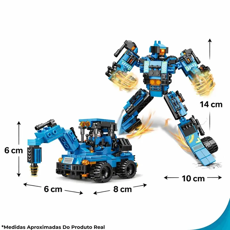 Konstruktorius „Mech Engineering: Drilling Car 2-in-1“ (424 dalys) - Image 2