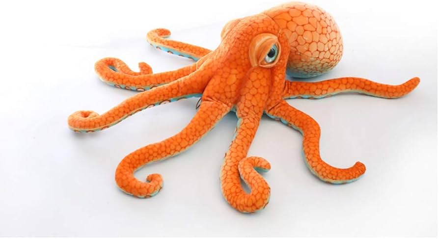 Minkštas pliušinis aštuonkojis (50 cm) - Image 9