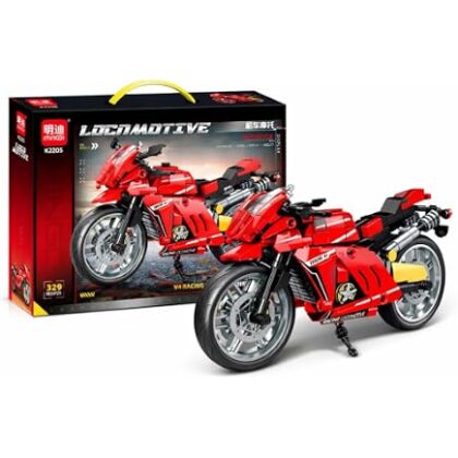 Konstruktorius „MingDi Locomotive V4 Racing Sportinis Motociklas“ (K2205) – 329 dalys