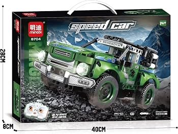 Konstruktorius „MingDi Speed Car: Off-Road Behemoth“ 306d. (Modelis 8704) - Image 3