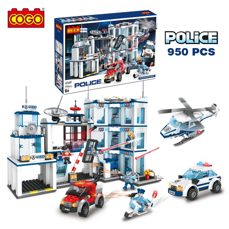 Konstruktorius „Policijos nuovada ir transportas“ COGO Police (950 det.)