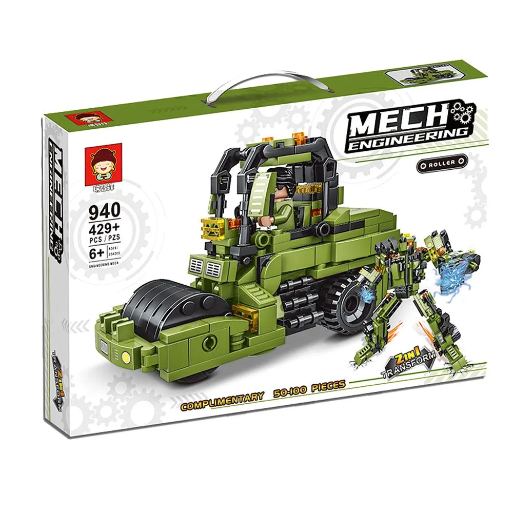 Konstruktorius „Mech Engineering: Roller 2-in-1“ (429 dalys)